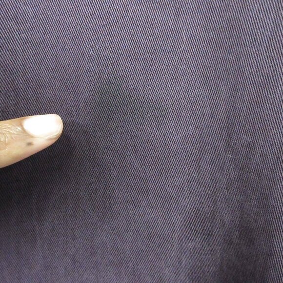 Bryn Walker Button Front Tencel Shirt Women L Purple Blouse Casual Lagenlook 400 - Picture 7 of 10